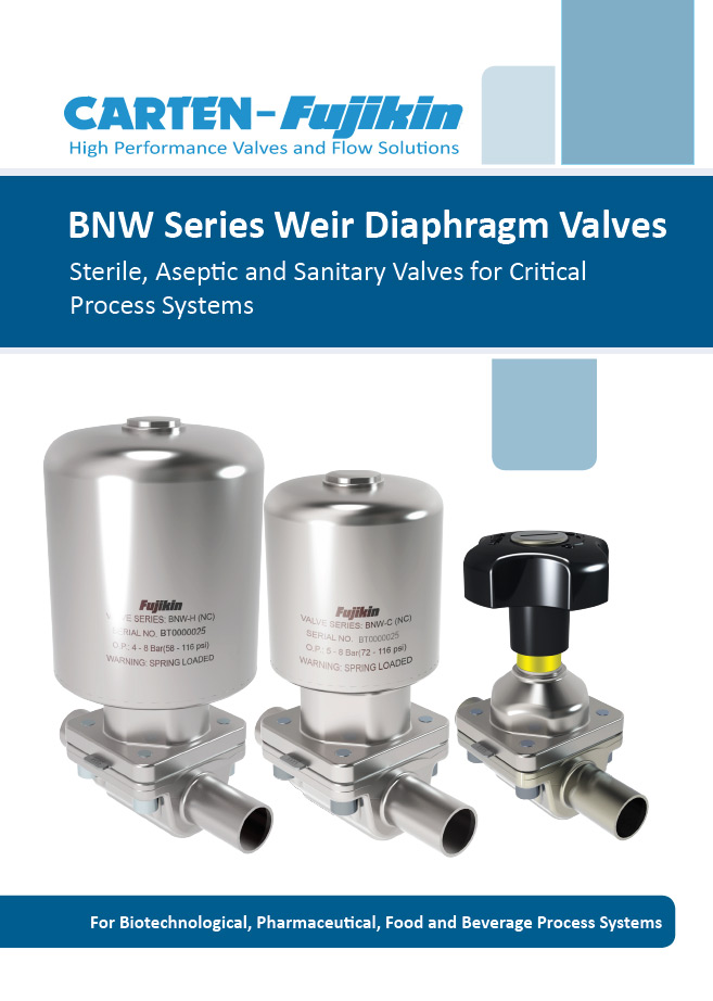 BNW Series - Weir Diaphragm Valves