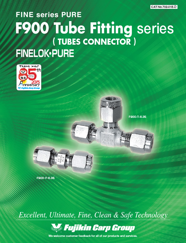 FINE Series PURE - F900 Tube Fitting Series