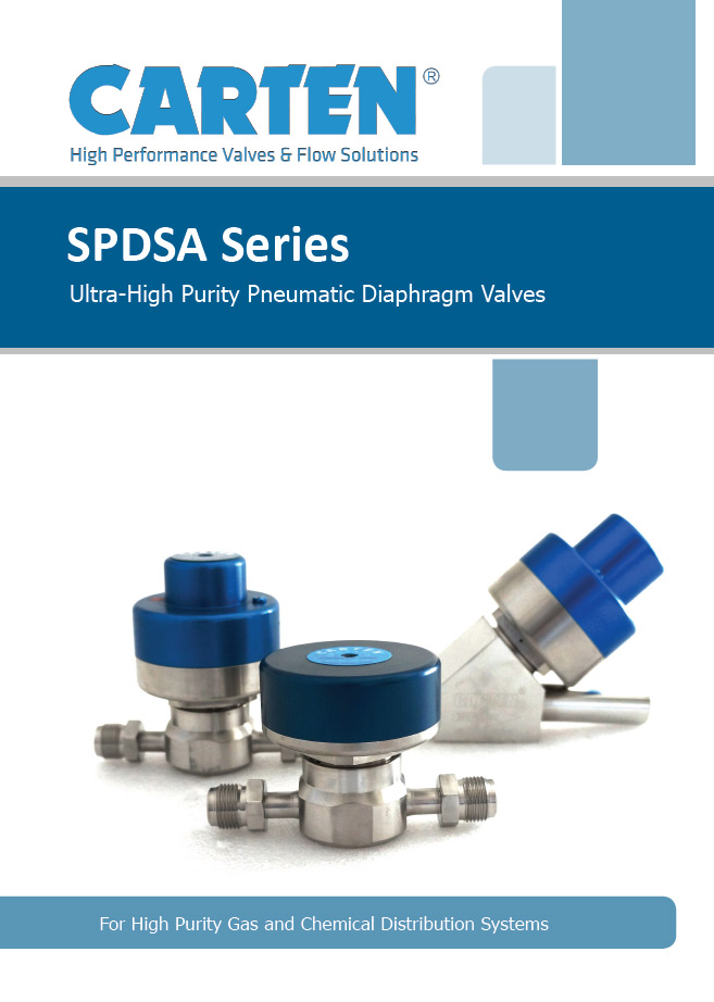 Bellows Valve - SPDSA Series Ultra-High Purity Diaphragm Valves